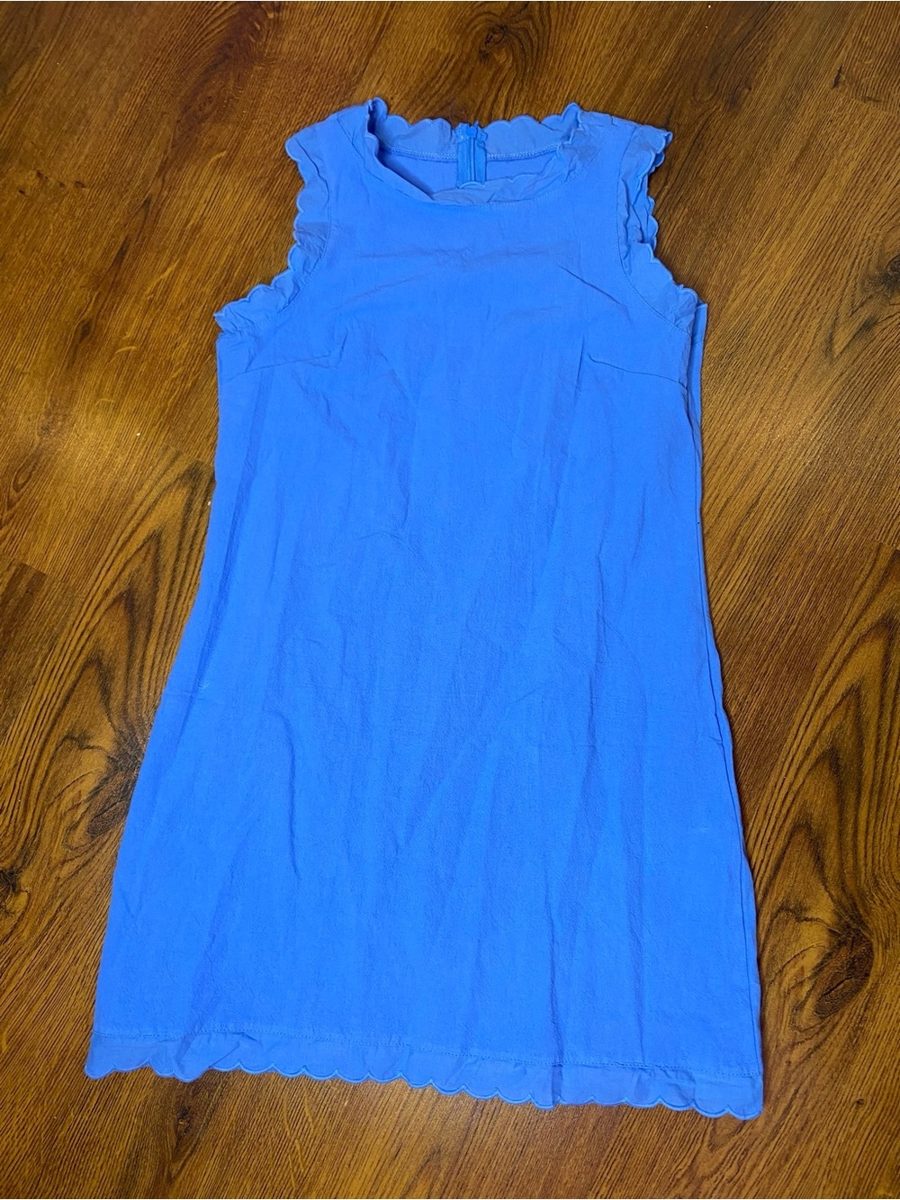 🎀🌷 Blue Ruffle Tank Shift Dress 🌷🎀